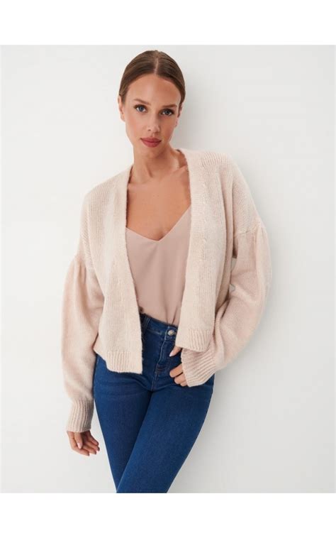 Strickjacke Farbe Nude MOHITO 7847Z 02X