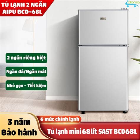 tu lanh mini  ngan aipu dung tich  cap dong thuc pham sieu nhanh