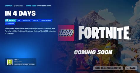 What's the LEGO Fortnite Island Code?