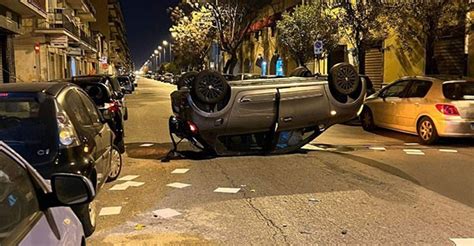 Pastena Altra Tragedia Sfiorata Nella Notte Auto Si Ribalta In Via