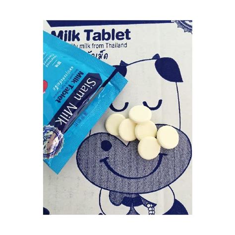 Milk Tablet Sweet Flavor Siam Milk 25g 泰国草本 Thai Herb