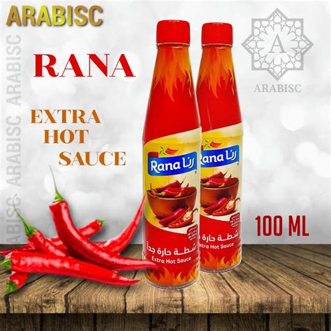 Rana Extra Hot Sauce Hot Pepper Chilli Sauce Dari Saudi Arabia
