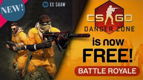 NEW DANGER ZONE CS GO Battle Royale 1080p 60FPS XX ShaW YouTube