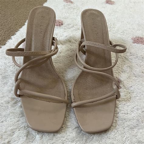 Billini Nude Sidney Heels Size Depop