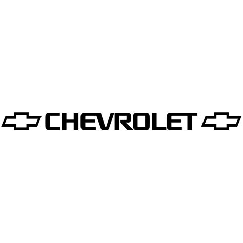 Chevrolet Windshield Visor Decal For Your Vehicle Thriftysigns