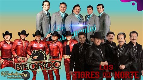 Los Tigres Del Norte Y Los Caminantes Grupo Bronco Mix Pa Pistear