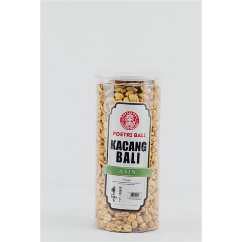 Jual Kacang Asin Poetri Bali Toples 600 Gram Shopee Indonesia