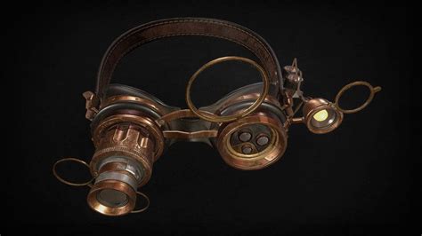 Artstation Steampunk Glasses Steampunk Accessories Steampunk Goggles Steampunk