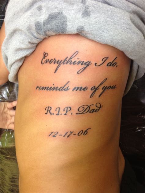 Rip Dad Quotes From Daughter Tattoos