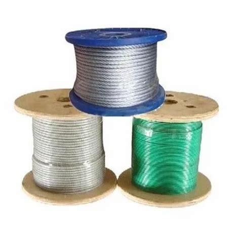 Pvc Coated Wire Ropes M Mm At Meter In New Delhi Id