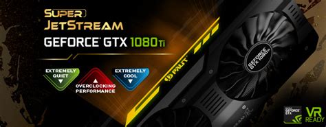 Palit Releases GeForce GTX 1080 Ti JetStream Series