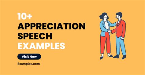 Appreciation Speech - 10+ Examples, Format, How to Prepare, PDF