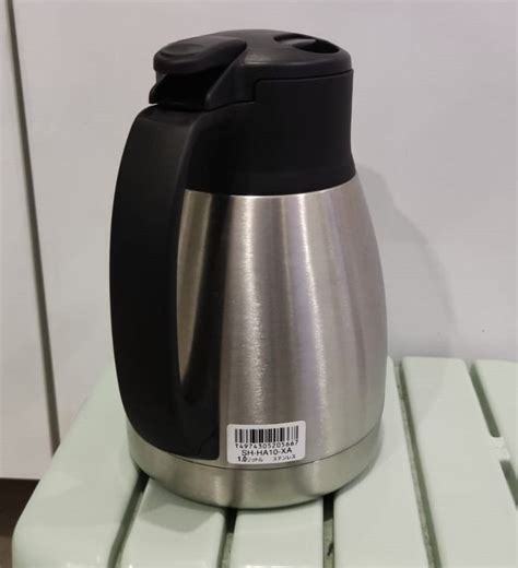 Stainless Steel Vacuum Carafe Zojirushi Hot Water Thermal Flask 1L Furniture Home Living