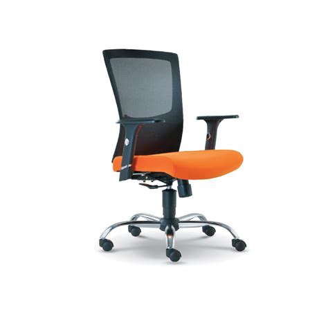 Adjustable armrest and medium back executive mesh office chair – Kikaro ...