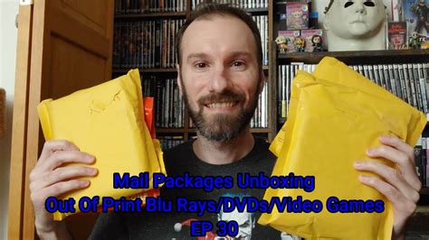 Mail Packages Unboxing Out Of Print Blu Rays Dvds Video Games Episode