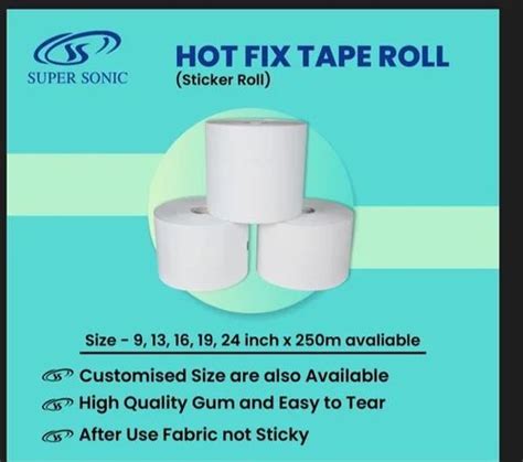 Hot Fix Tape Roll MTR MTR MEHSIN ROLL White Paper Roll At Best Price In Surat