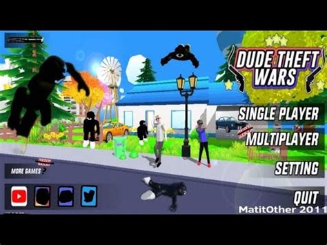 Seek Juega Dude Theft Wars Youtube