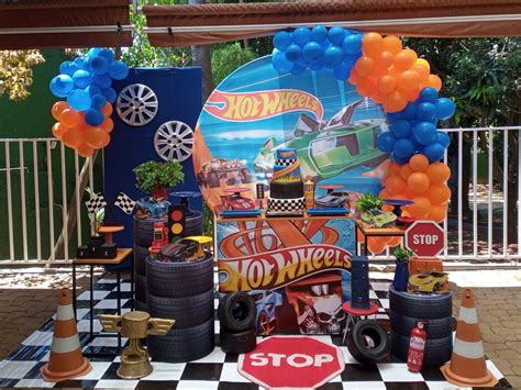 Decoração Hot Wheels Azul Elo7 Produtos Especiais