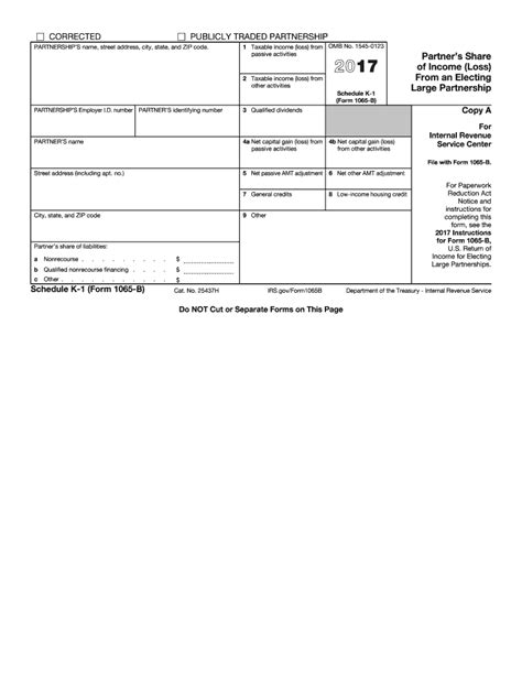 Form Irs Schedule K B Fill Online Printable