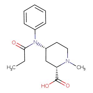 1 METHYL 4 1 OXOPROPYL PHENYLAMINO 2 PIPERIDINECARBOXYLIC ACID REL