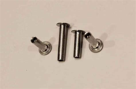 Oval Semi Tubular Rivets Steel Semi Tubular Rivets China Aluminum