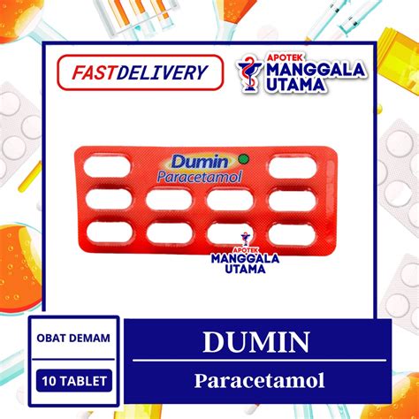 Jual DUMIN TABLET PER BLISTER 10 KAPLET Shopee Indonesia