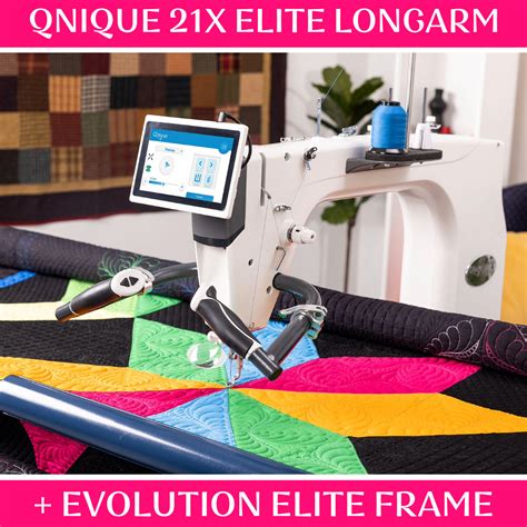 Grace Qnique 21x Elite Longarm Machine And Frame Bundles