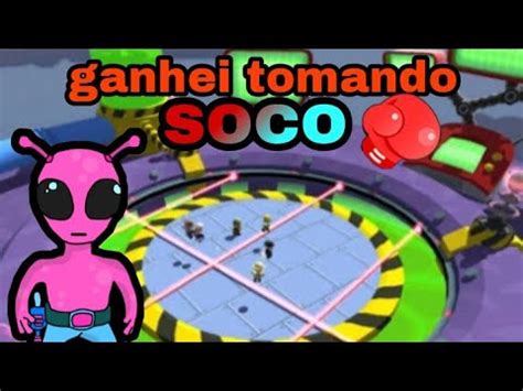 Ganhei A Partida Tomando Soco No Stumble Guys YouTube