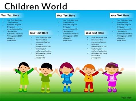 Download Education Kids PowerPoint Ppt Templates - PowerPoint Templates