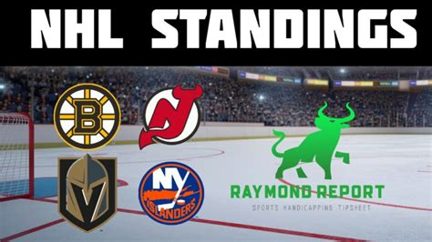 NHL Hockey Standings – Bruins and Devils Lead the Way with 19 Wins Each ...