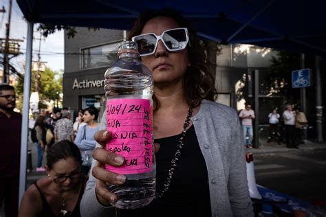 Cdmx Un Mes Sin Respuesta En La Crisis Del Agua Contaminada En Ciudad