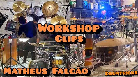 Matheus Falcão Workshop Drumtricks Youtube