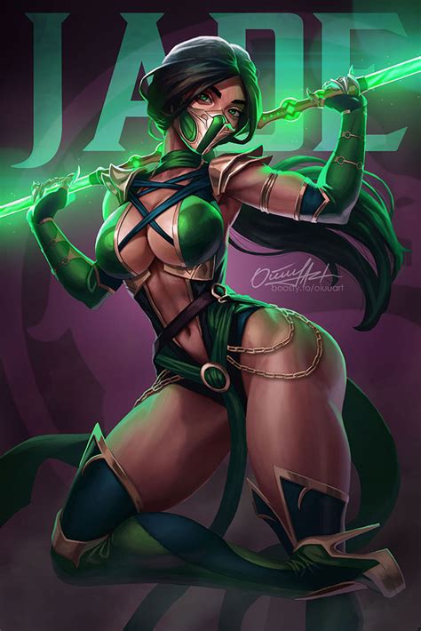 Jade Mortal Kombat By OiuuArt Hentai Foundry