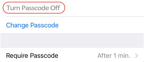 Turn Passcode Off Is Greyed Out On IPhone How To Fix It