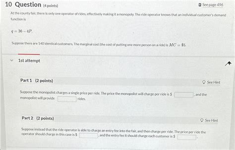 Solved Question Points B See Page At The County Chegg