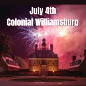 Colonial Williamsburg Events