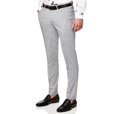 Buy Light Gray Dress Pants In Stock