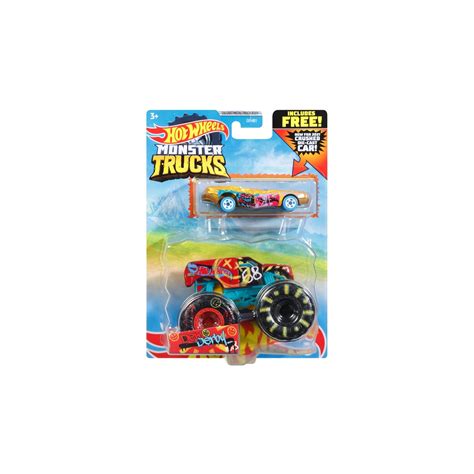 Mattel Hot Wheels Metal Monster Truck Demo Derby Grh Gyl Toys Shop Gr