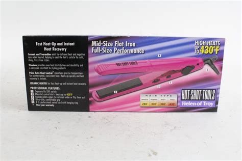 Helen Of Troy Hot Shot Tools Ceramic Flat Iron Property Room