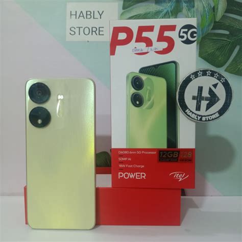 Jual Itel P55 5g 6128 Gb Second Fullset Shopee Indonesia