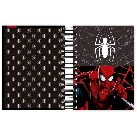 Agenda Di Ria Homem Aranha Folhas Spiral Mha Pt