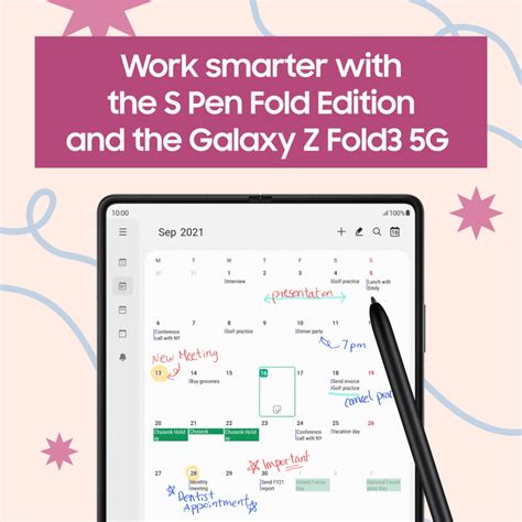 [Infographic] Work Smarter With the S Pen Fold Edition and the Galaxy Z Fold3 5G – Samsung ...