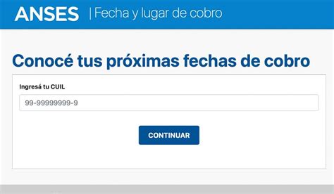 Anses Cobro Cuándo Y Dónde Cobro Info Tramite
