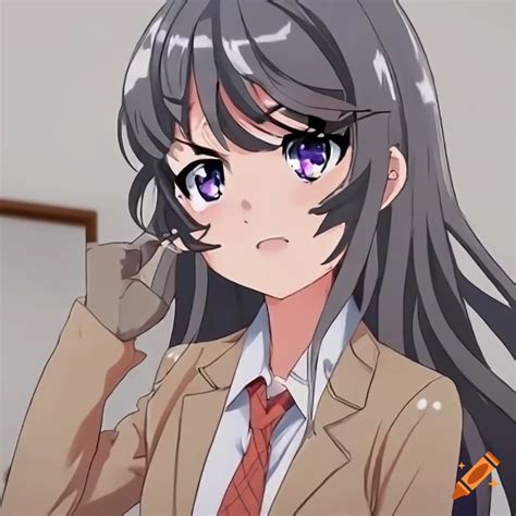 Image Of Mai Sakurajima From Rascal Does Not Dream Of Bunny Girl Senpai