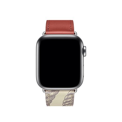 Ремешок iLoungeMax Hermès Leather Single Brique Béton для Apple Watch