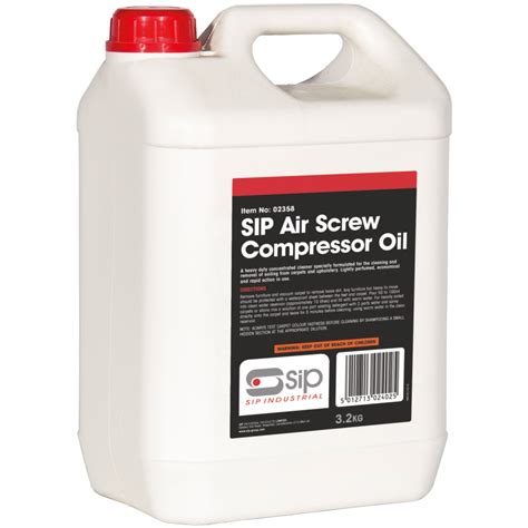 SIP 3 25kg Screw Compressor Oil SIP Industrial Products Official Website