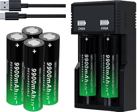 Amazon Benkia Rechargeable Battery Mah Lithium Volt