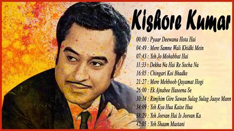 Kishore Kumar Hit Songs Jukebox Evergreen Romantic Songs