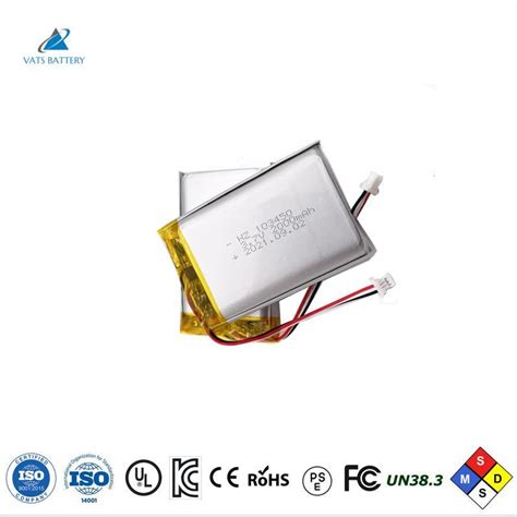 Factory Best Price Lithium Polymer Battery Lipo Cell 3 7V 103450