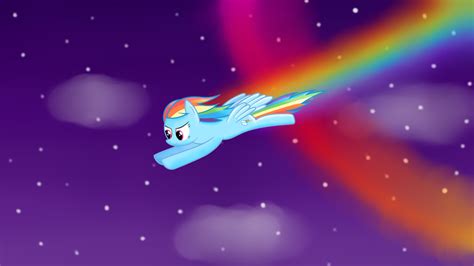 Rainbow Dash Sonic Rainboom - My Little Pony Friendship is Magic Photo ...